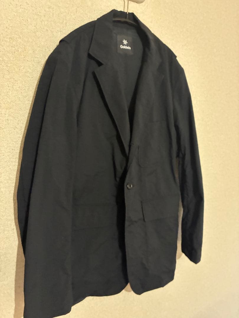 GOLDWIN ハンティング 3ボタン ジャケット ブラック Lサイズ