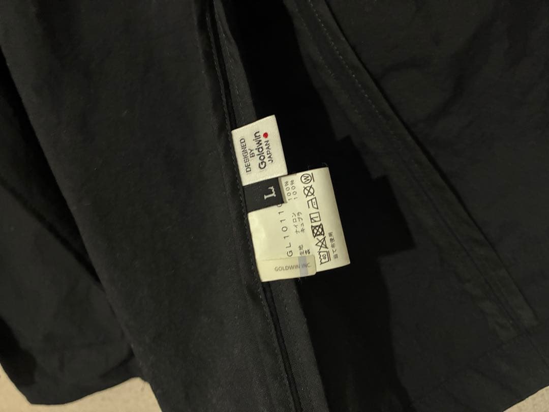 GOLDWIN ハンティング 3ボタン ジャケット ブラック Lサイズ