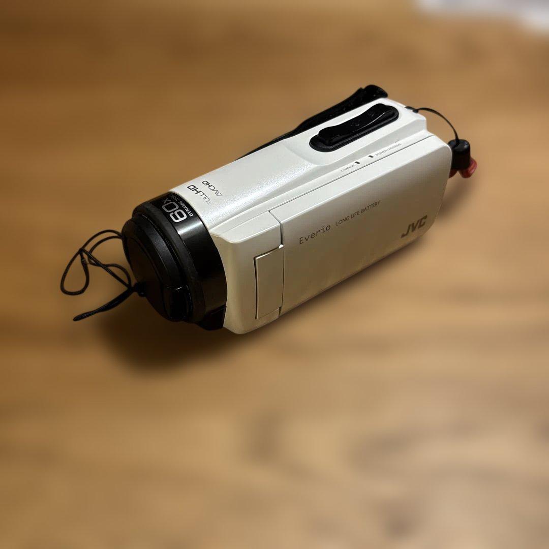 JVCケンウッド Everio GZ-F270-W ホワイト　動作品