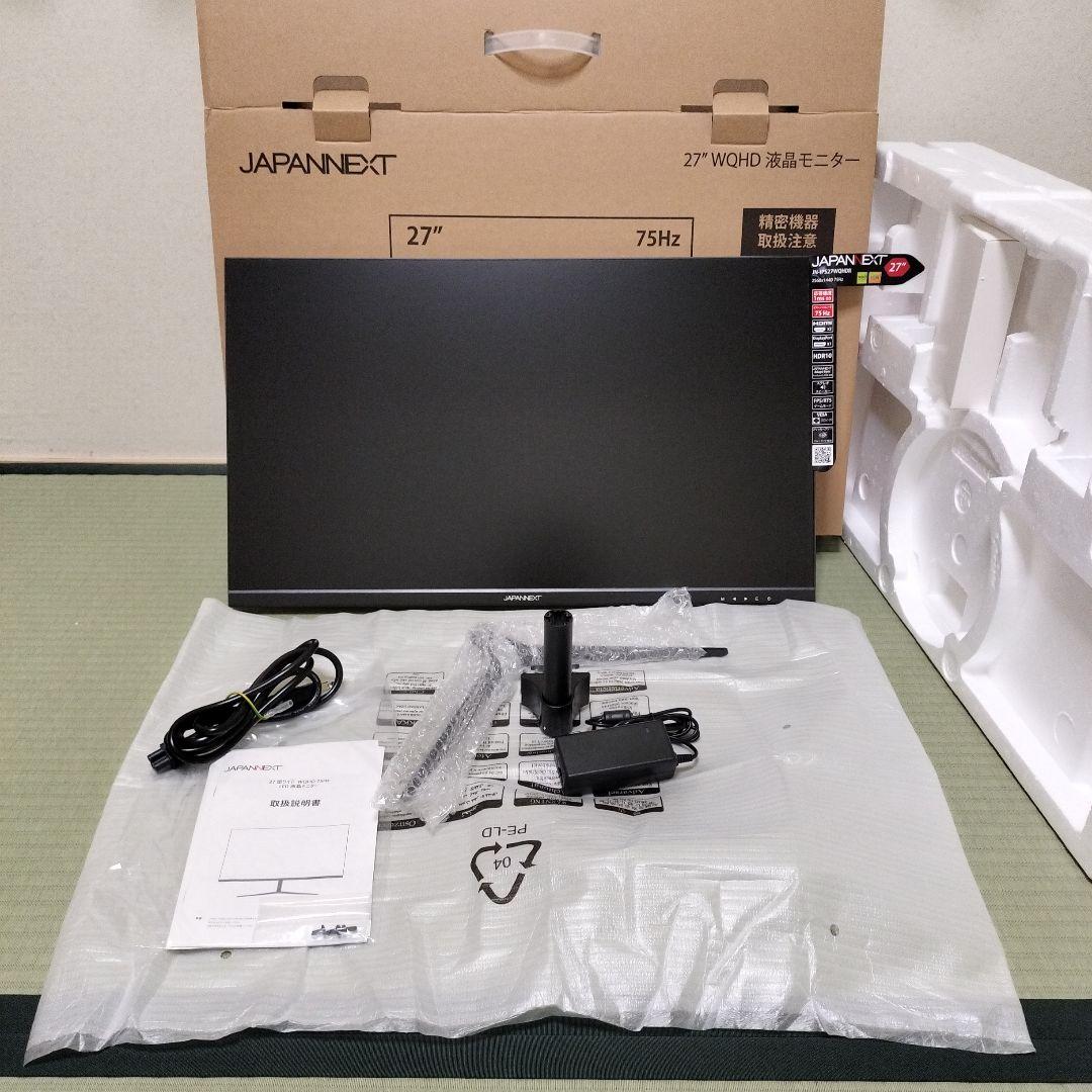 JAPANNEXT 27インチ モニター JN-IP527WQHDR