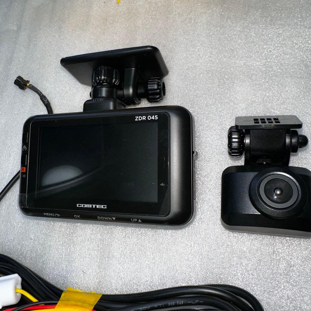 コムテック ドライブレコーダー ZDR045 中古品