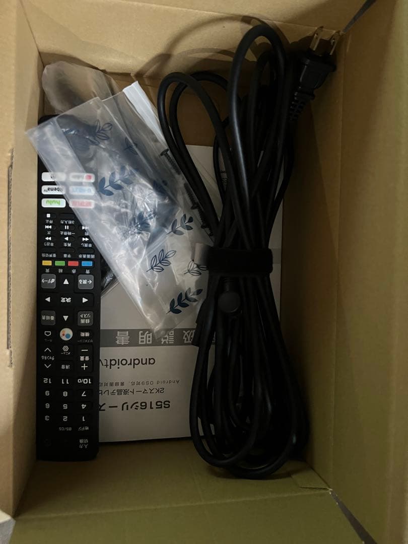 く*ぅ様 TCL 32インチ　2K ハイビジョン　スマートテレビ　送料込み