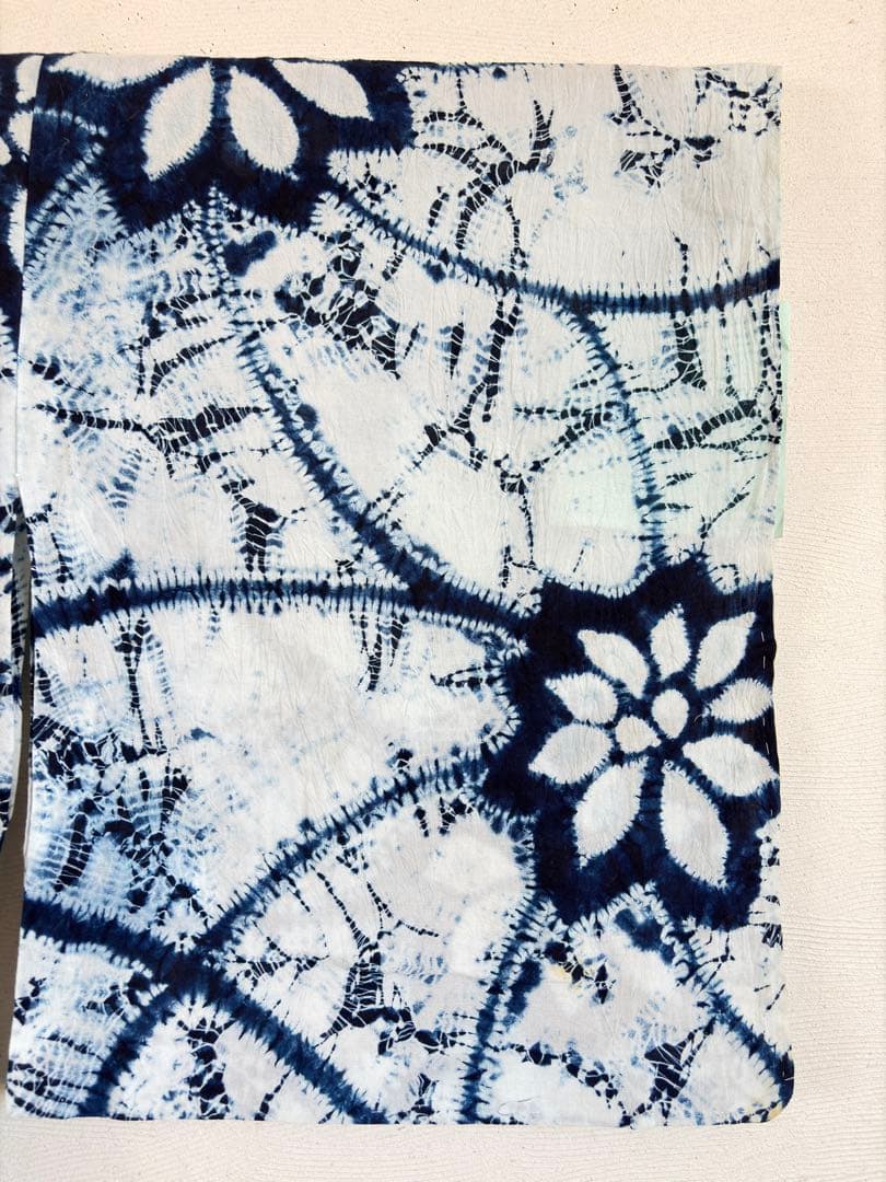 未使用　有松絞り 浴衣