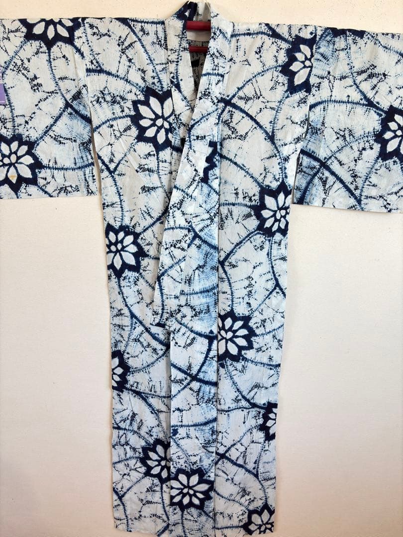 未使用　有松絞り 浴衣