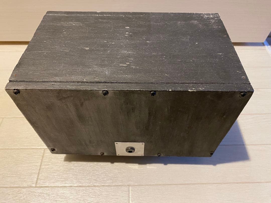 自作木製2ウェイスピーカー