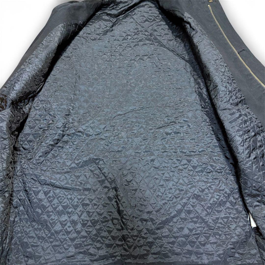 90’s XLARGE ワークジャケット USA製 犬ロゴ 黒 ブラック L