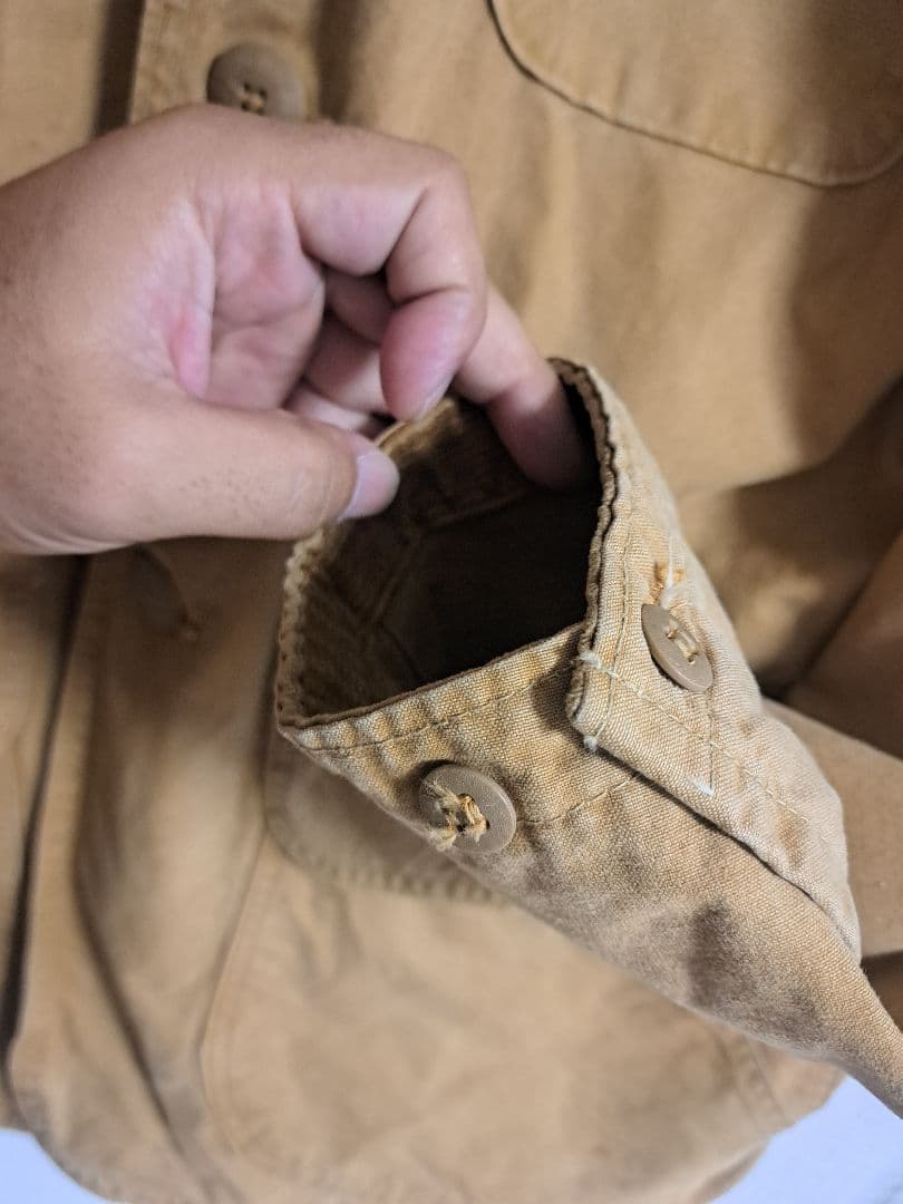 b*7様 最終価格　50s USA製　シアーズ　ハンティングジャケット　菱形コン