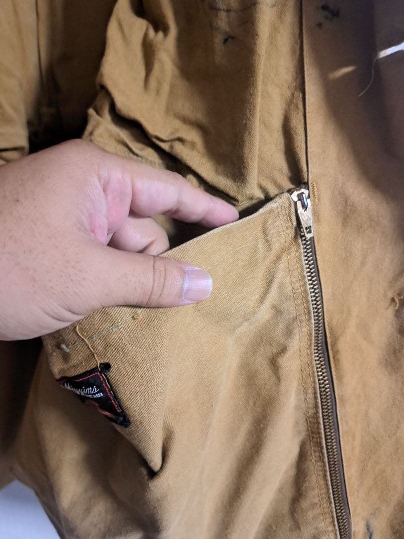 b*7様 最終価格　50s USA製　シアーズ　ハンティングジャケット　菱形コン