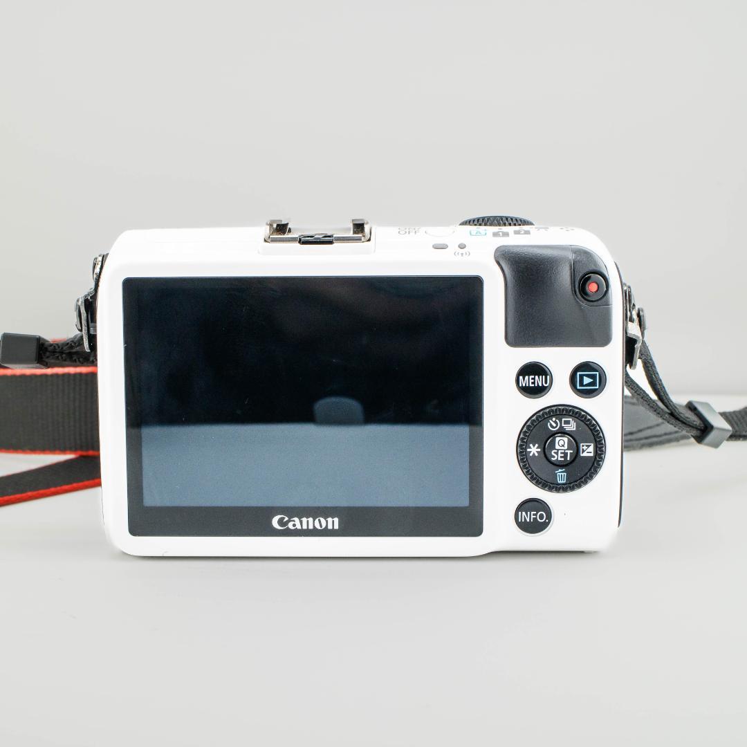 初心者スタートセット Canon EOS M2+標準ズームレンズwi-fi対応