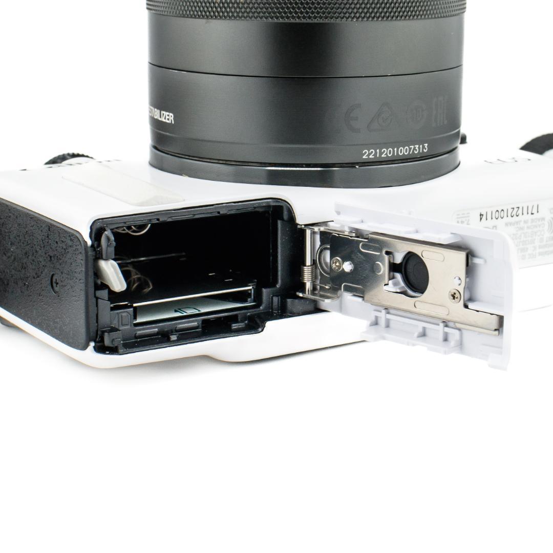 初心者スタートセット Canon EOS M2+標準ズームレンズwi-fi対応