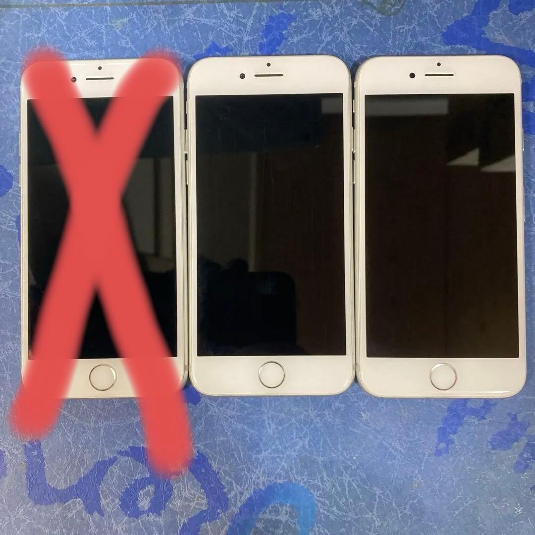 iPhone7⭐︎32GB⭐︎美品3台セット⭐︎シルバーSIMフリー88%74%73%