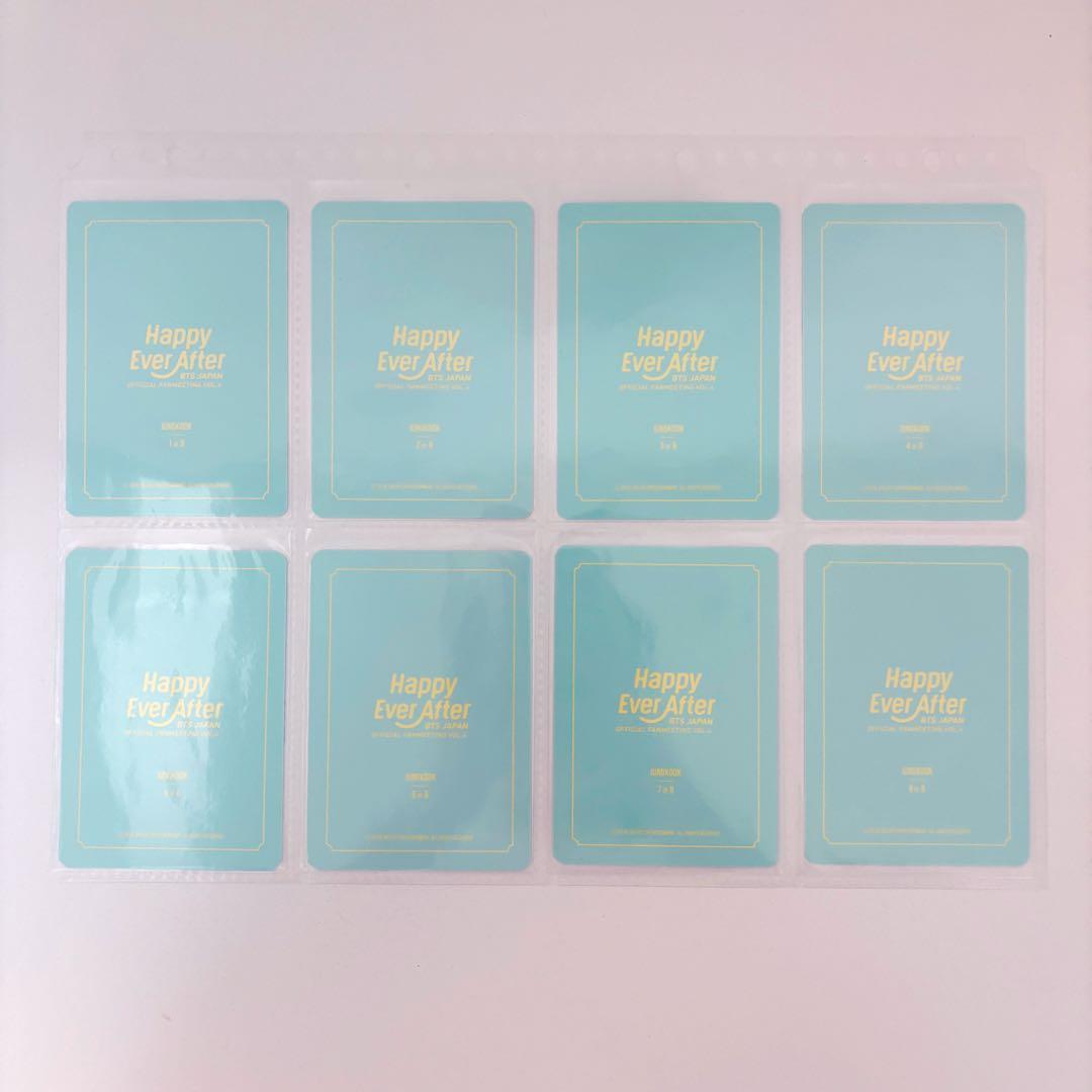 BTS ハピエバ HEA ジョングク グク ミニフォト トレカ コンプ アルバム