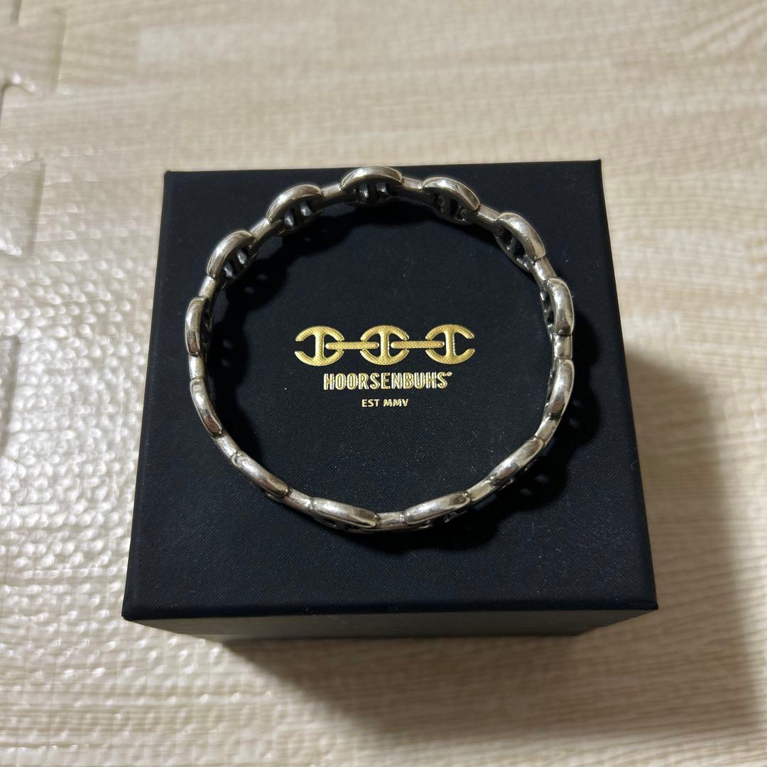 （廃盤希少品）hoorsenbuhs tri-link シルバーバングル