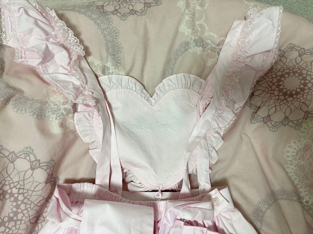 Angelic Pretty Heart胸あて付スカート