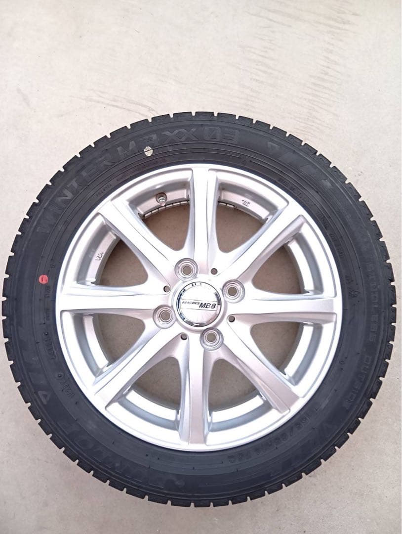 ダンロップ ウィンターマックス03 155/65R14 スタッドレス 2本①