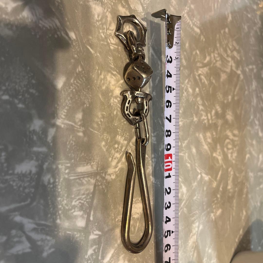 galcia ガルシア　silver キーホルダー　レッドムーン