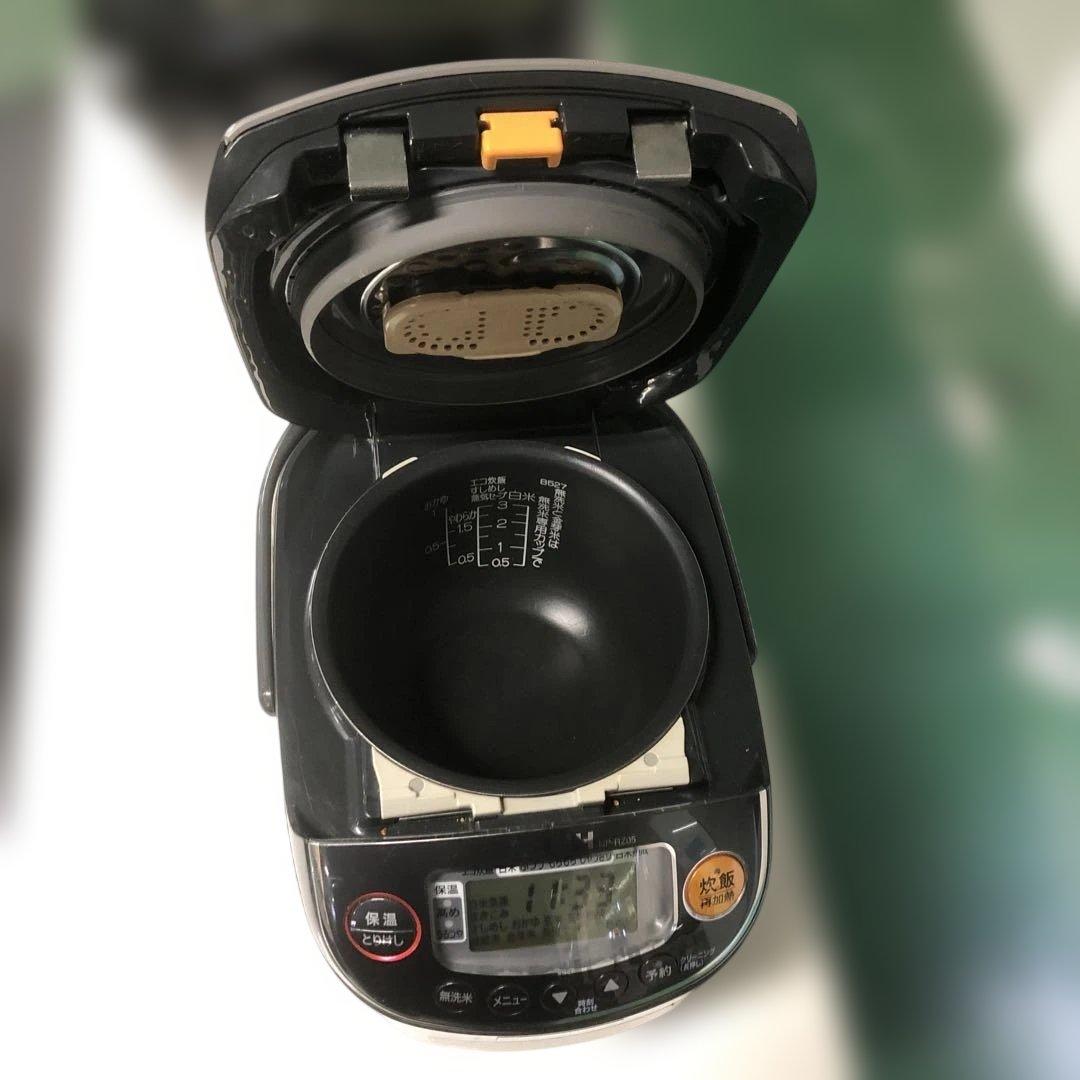 炊飯器 NP-RZ05 ブラック 3合炊き 圧力IH 3合炊き 象印