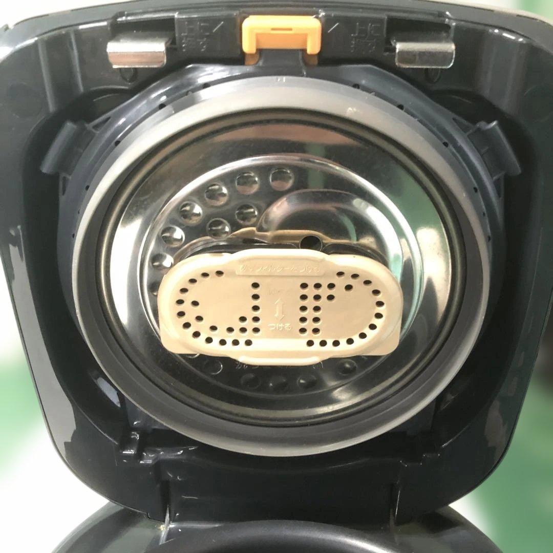 炊飯器 NP-RZ05 ブラック 3合炊き 圧力IH 3合炊き 象印