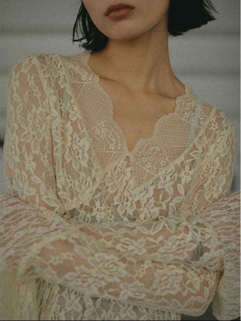 新品 Ameri COMBINATION LACE TOP