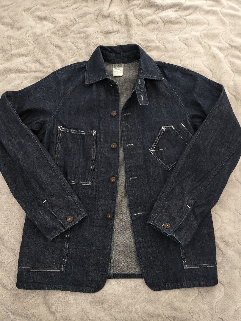 POST O'ALLS エンジニアジャケット カバーオール XS デニム