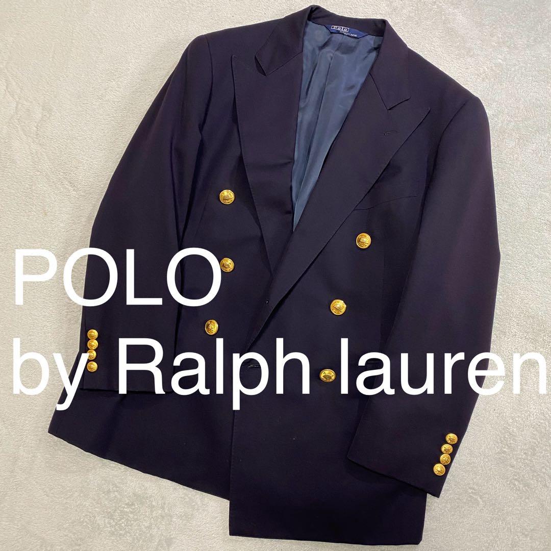 Polo by Ralph Lauren ダブルブレストジャケット　紺ブレ