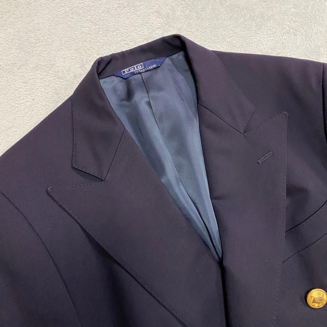 Polo by Ralph Lauren ダブルブレストジャケット　紺ブレ