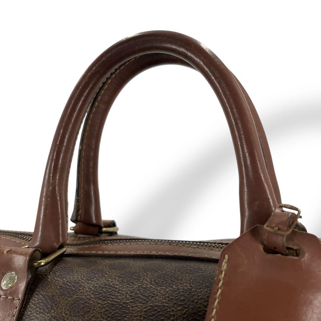 y2k 00s オールド　セリーヌ　ボストンバッグ　マカダム柄　トリオンフ