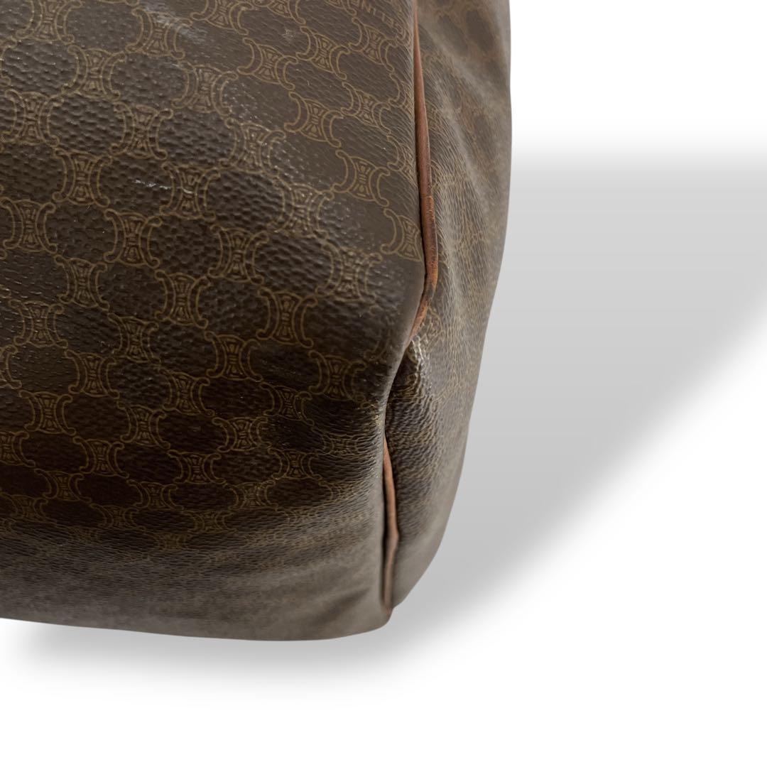 y2k 00s オールド　セリーヌ　ボストンバッグ　マカダム柄　トリオンフ