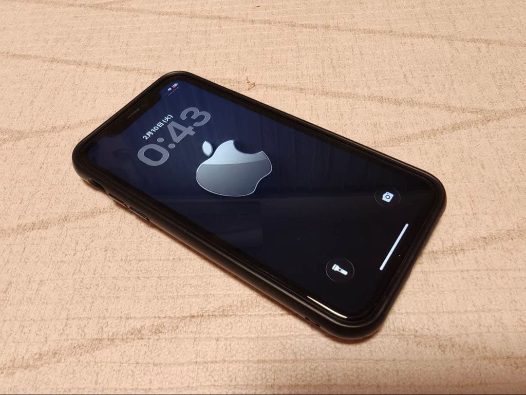 ​【SIMフリー】iPhone 11 ブラック 128GB（Face ID難有）
