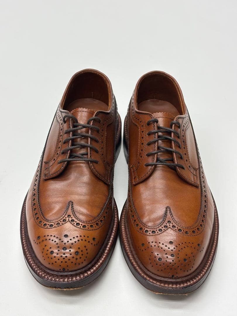 Alden/オールデン 7E 979 ロングウイングチップ カーフ/ブラウン