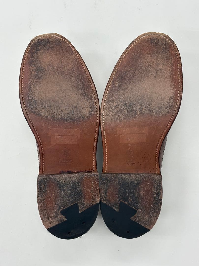 Alden/オールデン 7E 979 ロングウイングチップ カーフ/ブラウン