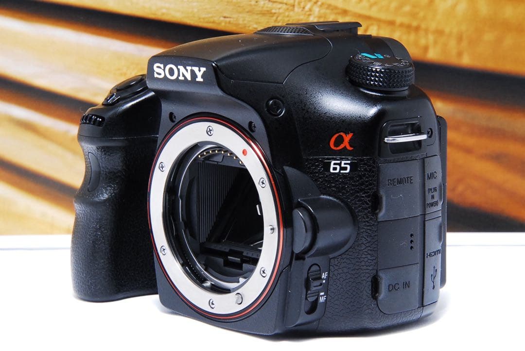 【訳あり】SONY α65 ダブルレンズ ダブルズーム スマホ転送　望遠 眼レフ