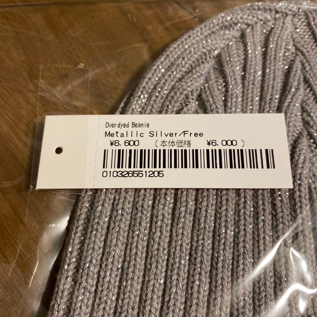 帽子 Supreme Overdyed Beanie llic Silver