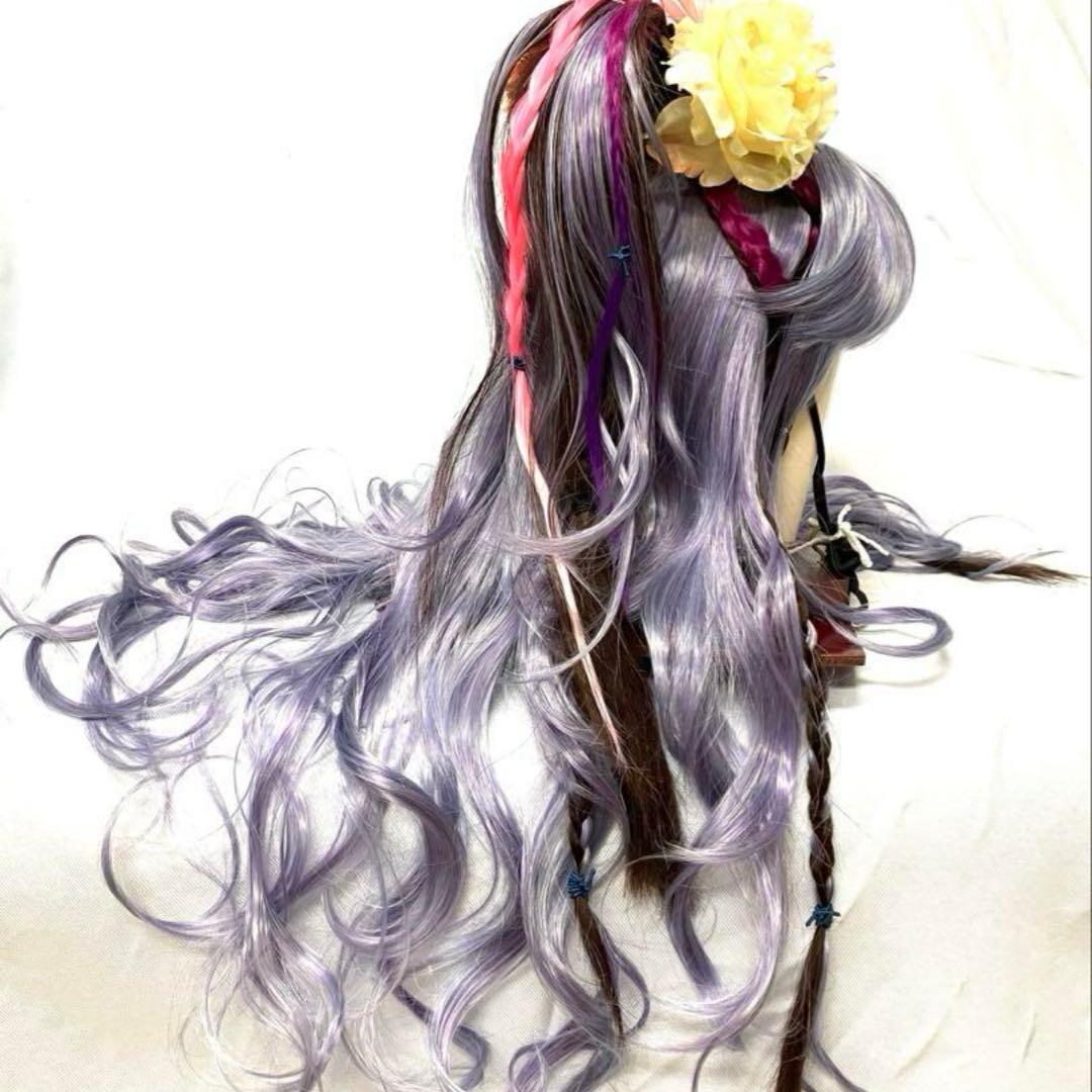 辰巳9号サイズ、耐熱ファイバープラスアレンジオーダーかつら 中古舞踊かつら