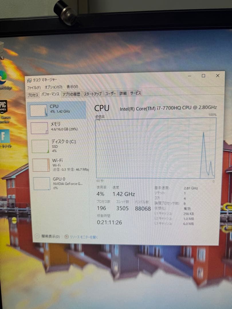 GTX1060　GTUNEミニゲーミングpc マウスコンピューター
