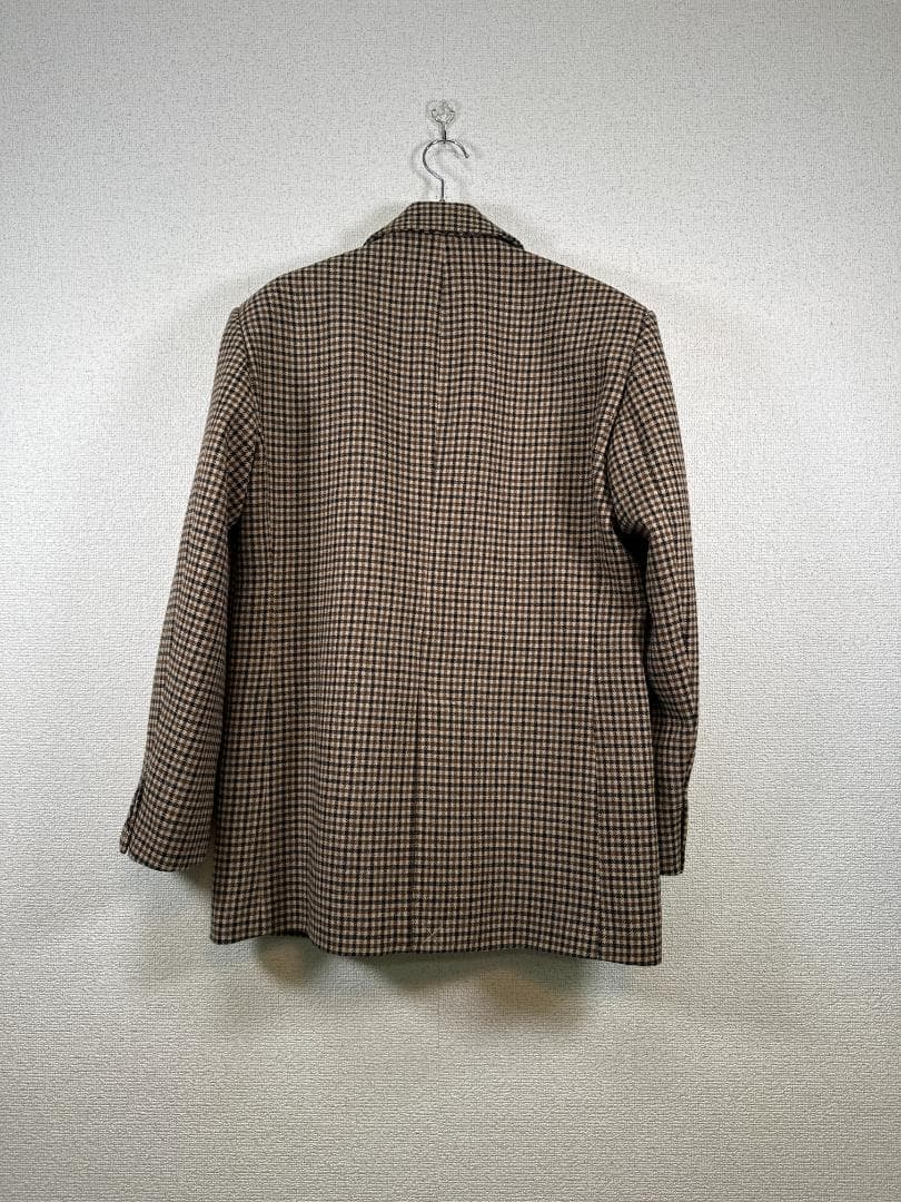 MAISON SPECIAL ウールジャケット（ベージュ×ブラウン）