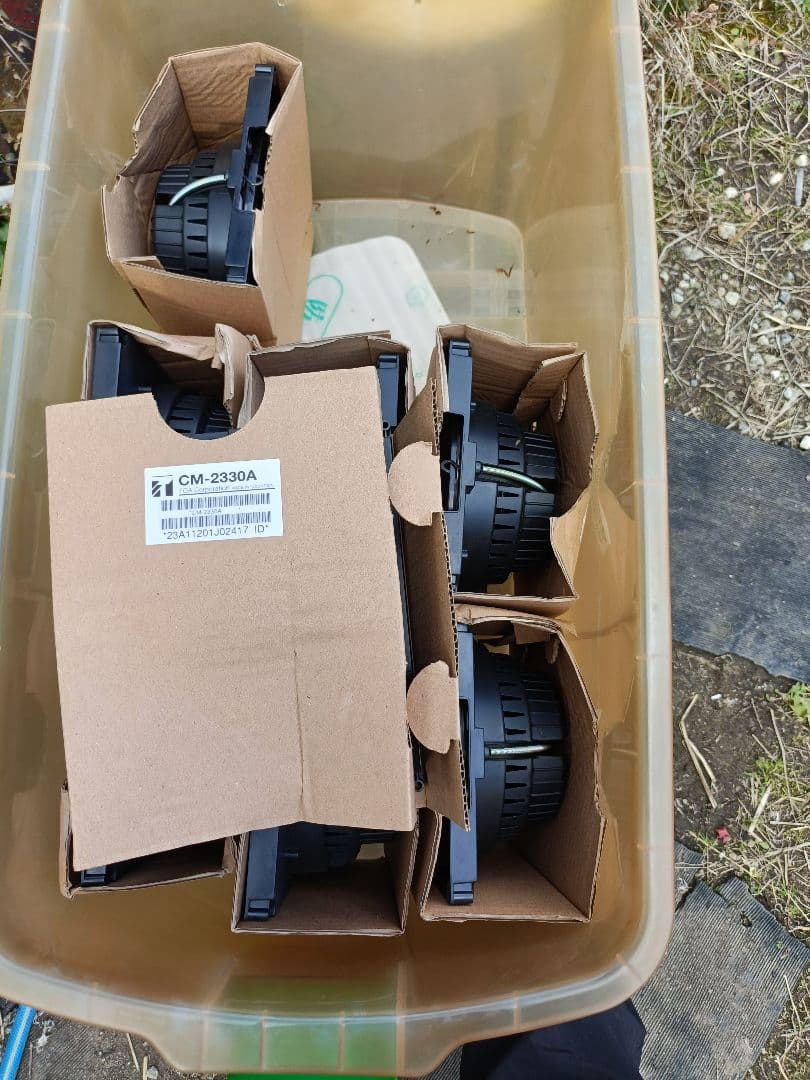 TOA CM-2330A スピーカー 5W　10個　まとめ売り