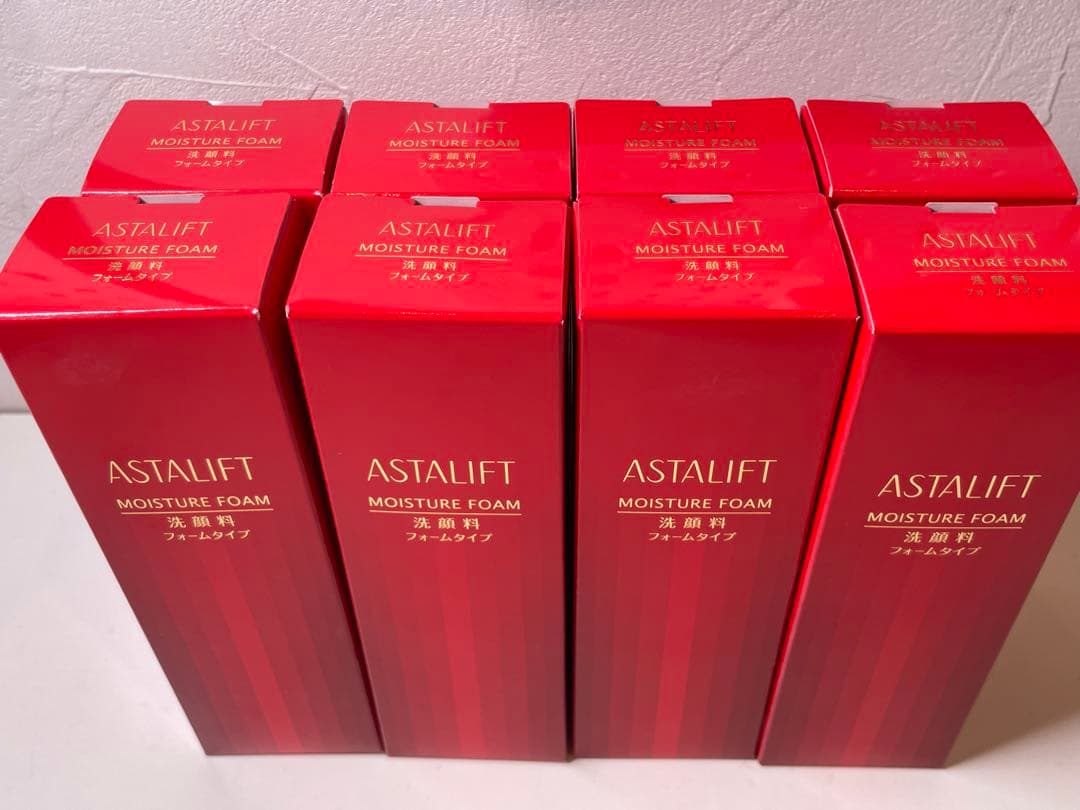 【新品未使用】ASTALIFT MOISTURE FOAM 100g 8本セット
