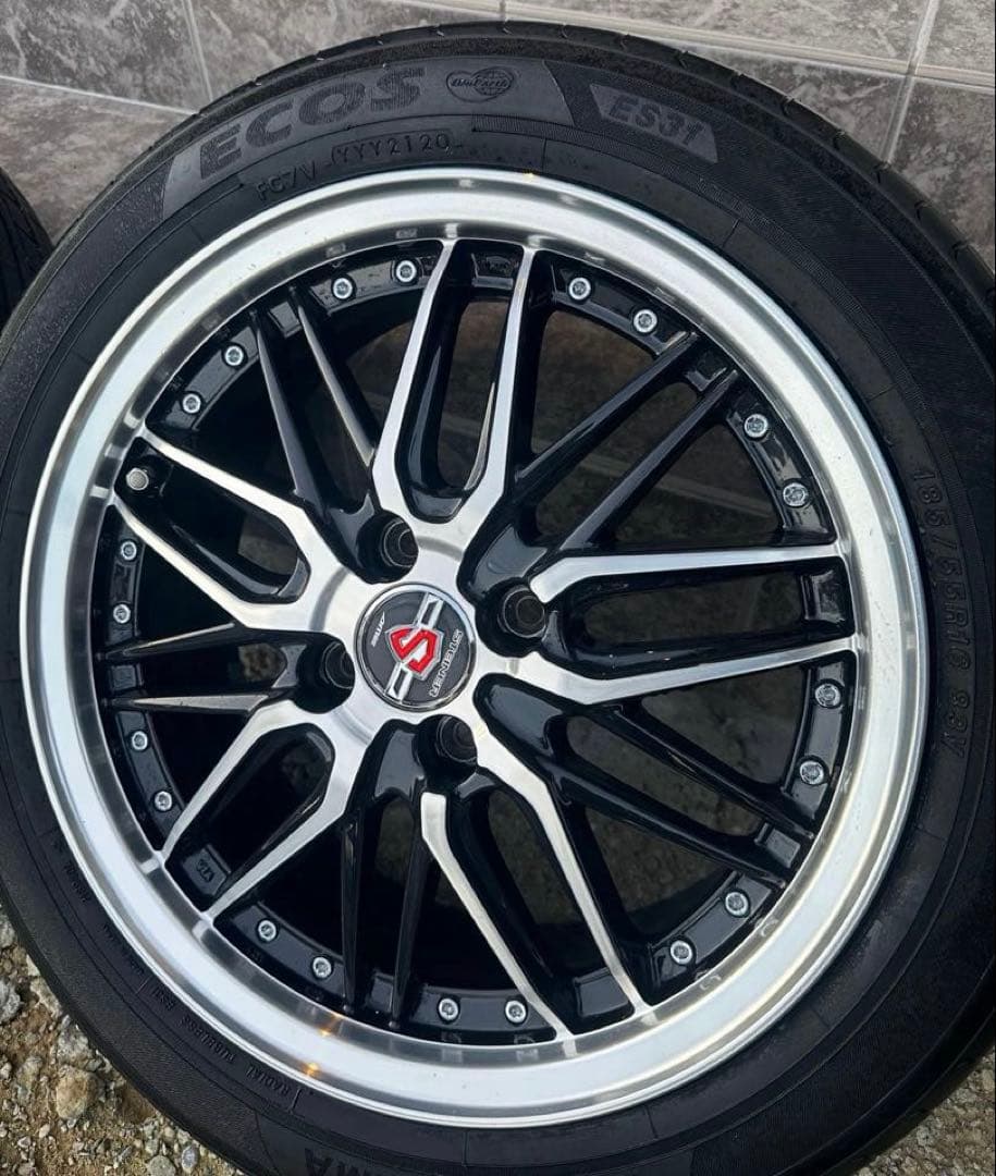 セール‼️タイヤ ホイール4本セットKYOHO シュタイナー185/55R16
