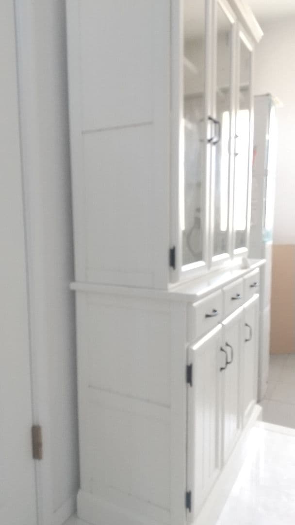 食器棚　キャビネット　フレンチ　シャビーシック