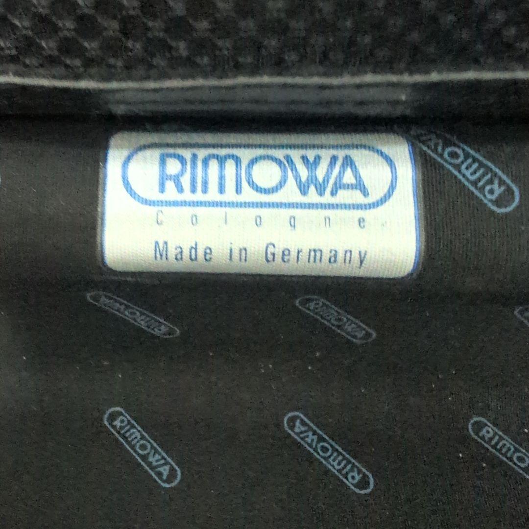 希少 青ロゴ RIMOWA リモワ アタッシュケース 2way ダイヤルロック