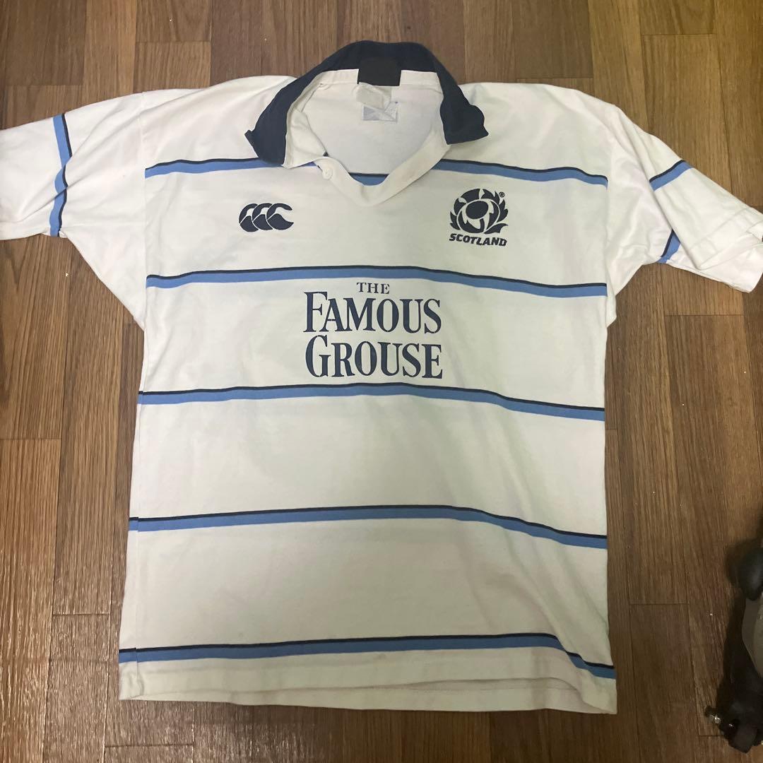 購入時にコメント必須 スコットランド ラガーシャツ Canterbury