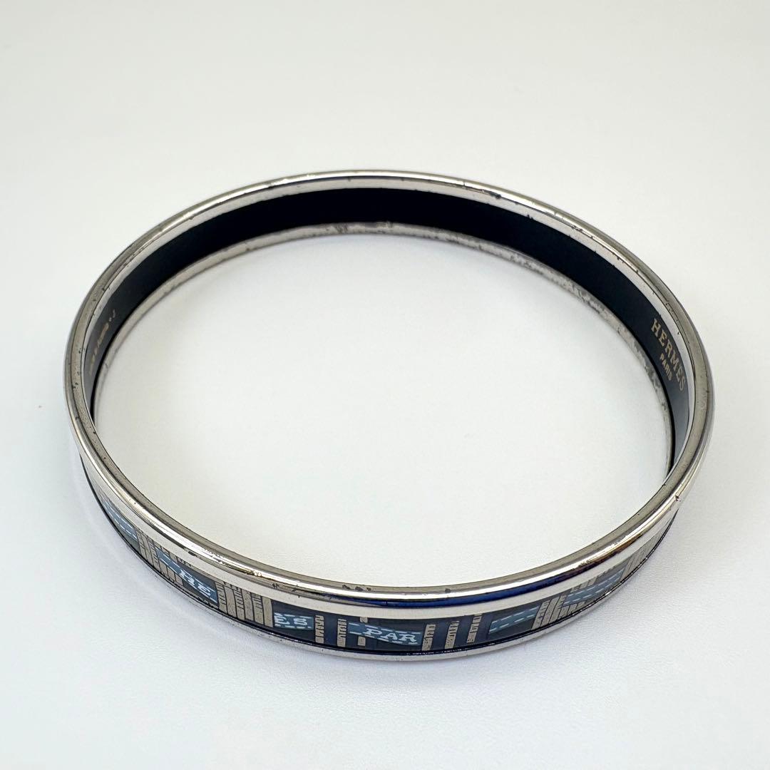 HERMES エルメス バングル ブレスレット エマイユ PM パリ PARIS