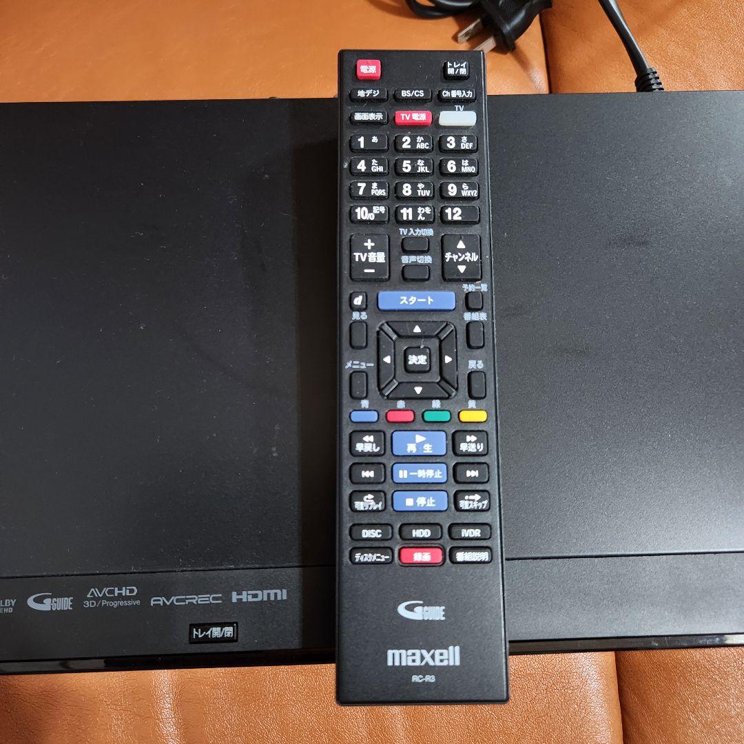 maxell　ブルーレイレコーダー BIV-R521 2014年製