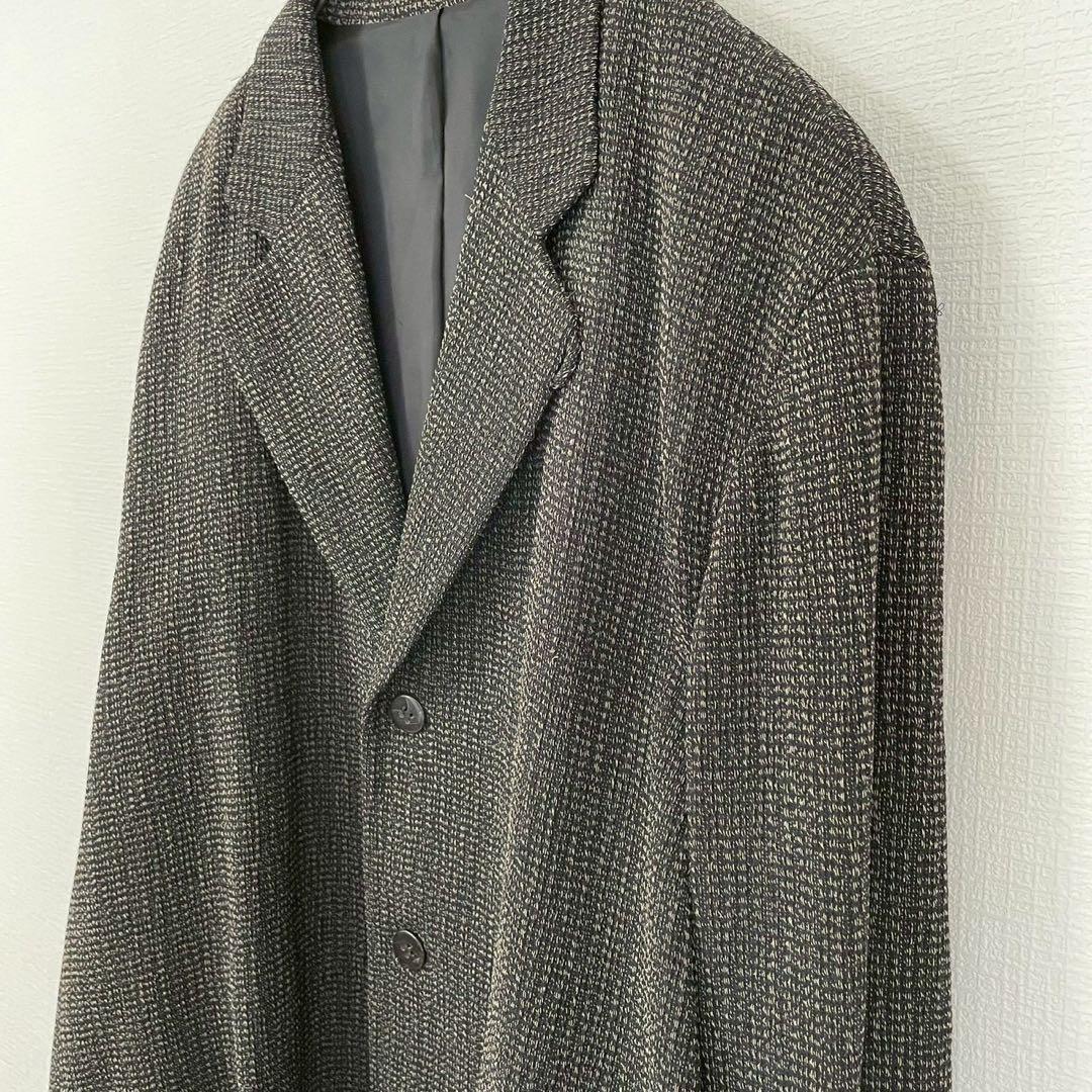 【ヨーガンレール】ジャケット チャコール シングルブレスト フォーマル ゆったり