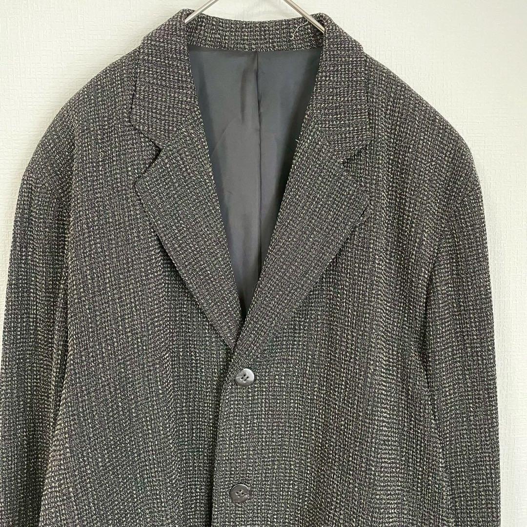 【ヨーガンレール】ジャケット チャコール シングルブレスト フォーマル ゆったり