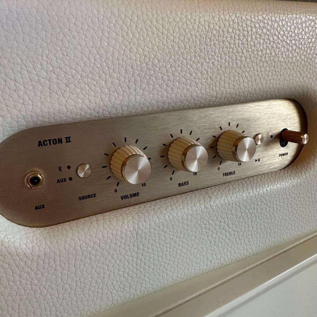 Marshall Acton II ワイヤレススピーカー ホワイト