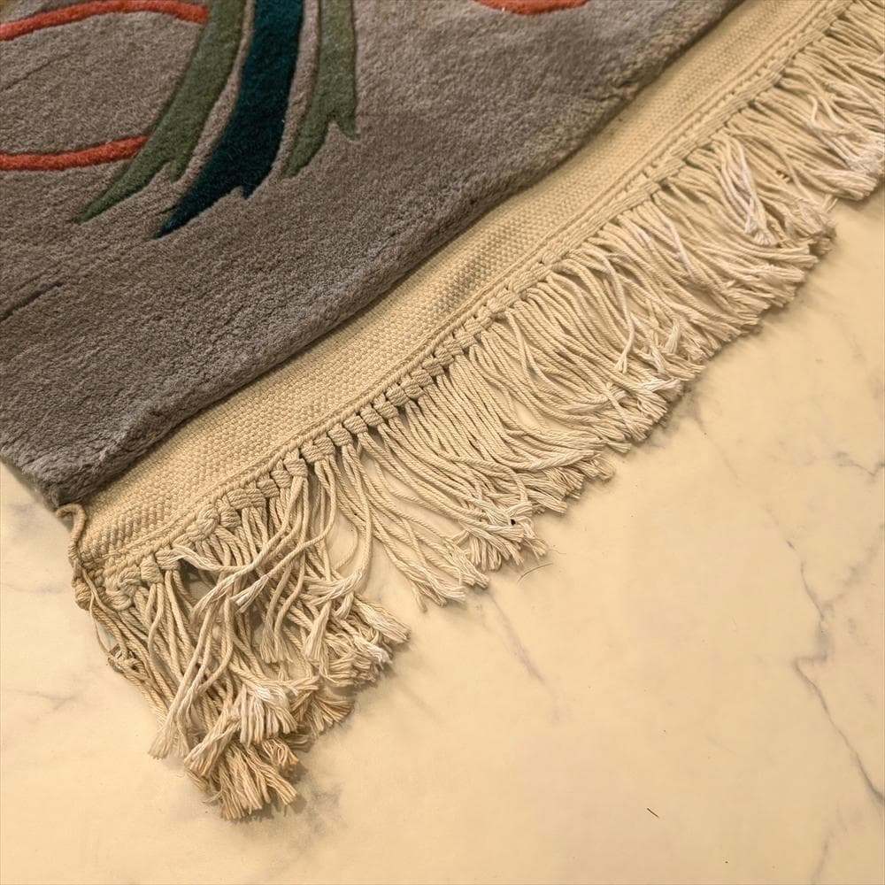 川島織物　天津手織緞通　手織り　265×265　段通　絨毯　カーペット　中国