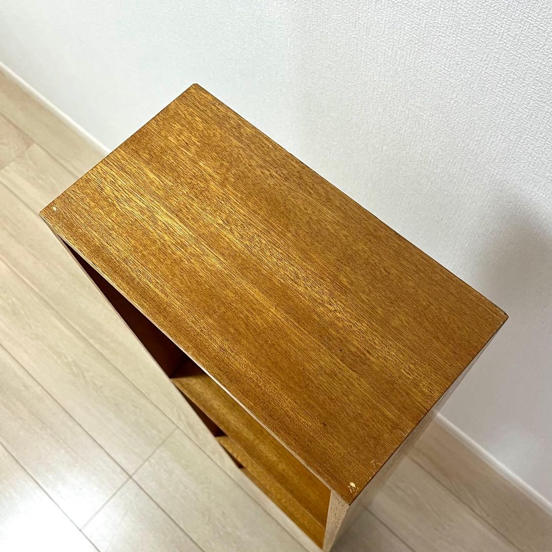 (そ102)和製ヴィンテージ 無垢材 本棚 ラック 無印良品風 ナチュラル家具