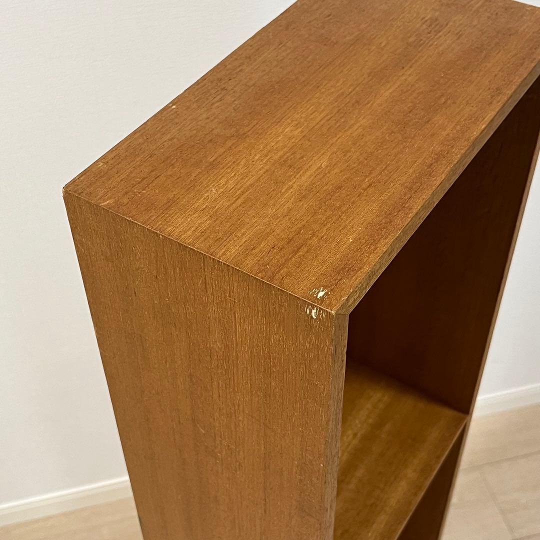 (そ102)和製ヴィンテージ 無垢材 本棚 ラック 無印良品風 ナチュラル家具